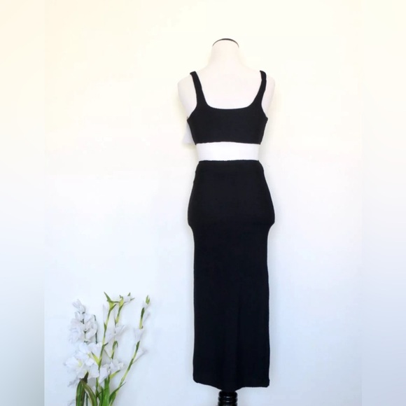 NEW! Kenny Flowers The Lava Lava Stretchy Island Dress Black SZ XS, S - Picture 6 of 8